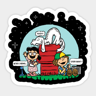 Never Ending Story Sticker